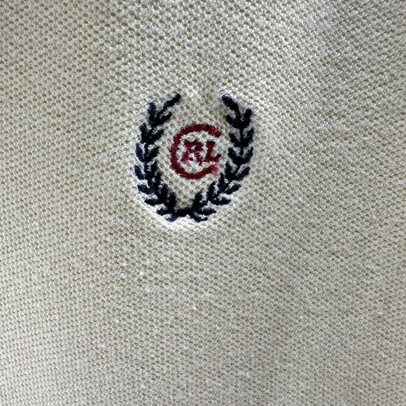 Chaps Ralph Lauren Butter Yellow Polo Shirt - Size Small - Picture 5 of 7